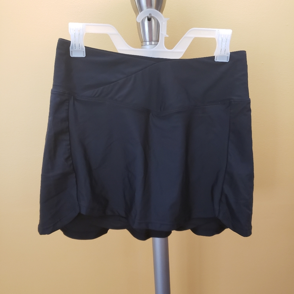 Activewear Black Skort